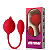 VIBRADOR DUPLO RECARREGÁVEL ROSA COM LINGUA E PENETRADOR - IMPORTADOS - Imagem 3