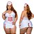 FANTASIA CLÁSSICA PLUS SIZE - ENFERMEIRA OUSADA - Imagem 1