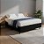 Base Cama Box Casal Padrão 138x188x37 Cor Preta - Imagem 1