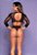 Body Sensual Com Manga  - Tamanho: Único  - Cor: Preto - Y6467 - Imagem 2