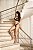 Conjunto de Lingerie Com 2 Calcinhas - Sutiã Sem Bojo - Cor: Preto Com Nude | Y7057 - Imagem 4