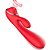 RAINHA - Vibrador com Estimulador de Clitóris Pulsação e Sucção Recarregável - Imagem 1