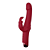 HÉLIO -VIBRADOR PONTO G COM ESTIMULADOR CLITORIANO RABBIT - COR : VERMELHO | MVE4312 - Imagem 1