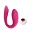 GABRIEL - Vibrador de Casal Com Estimulador Clitoriano Com Controle Remoto Cor : Pink | MVS1054 - Imagem 2