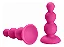 BABY - Plug Escalonado Em Silicone - Tamanho P | Cor : Pink - Imagem 1