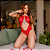 BODY LACRADOR - Tam. Único | Cor: Vermelho - Imagem 5