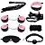 Kit Bondagem - Preto C/ Rosa - Imagem 1
