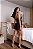 Babydoll Preta em Renda e Cetim - Imagem 3