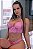 Cropped Rendado e Calcinha Fio - Cor: Rosa | 4025 - Imagem 4