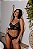 Cropped Rendado e Calcinha Fio - Cor: Preto | 4025 - Imagem 3