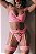 Cropped Rendado s/ Bojo - Cor: Pantera | 4024 - Imagem 1