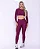 Conjunto Calça Legging Básica Light Malbec + Top Maria - Imagem 2