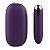 Bullet com Case Recarregável - Roxo - Imagem 5