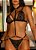 Conjunto Sexy em Renda Secretária | Preto - Imagem 2