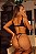 Conjunto Sensual em Renda s/ Bojo c/Persex | Preto - Imagem 2