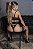 Cropped Preto s/ Bojo Rendado 4030 - Imagem 3