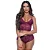 Conjunto Cropped e Calesson em Renda s/ Bojo | Vinho - Imagem 2