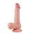 PÊNIS 19cm | Super Realístico Dupla Camada - Ventosa Removível - 19,0 x 3,7 cm - Imagem 4