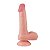 PÊNIS 19cm | Super Realístico Dupla Camada - Ventosa Removível - 19,0 x 3,7 cm - Imagem 2