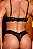 Conjunto de Renda com Detalhe Provocante + 2 Calcinhas | Preto - Imagem 5