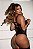 Body Sensual c/ Cinta-Liga Integrada e Modelagem Cavada | Preto - Imagem 2