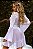 Robe Sensual em tule com renda e calcinha fio | Branco - Imagem 2