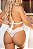 Body Sensual Rendado s/ Bojo | Frente Unica Branco - Imagem 2