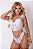 Cropped Renda Chantilly | Branco - Imagem 1