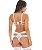 Lingerie sexy em renda c/ Perneira | Branca - Imagem 2