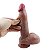 Pênis Realístico 21 x 3,8cm Dupla Camada em Silicone Líquido - Imagem 4