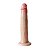 Pênis Realístico 17 x 3,5cm Dupla Camada Silicone Líquido - Imagem 1