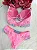 Conjunto Babadinho | Rosa com Azul - Imagem 2