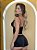 Baby Doll Rendinha | Preto - Imagem 2
