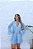Robe com Camisola sem Bojo Passion Brilho | Azul Místico - Imagem 1