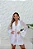 Robe com Camisola sem Bojo Passion Brilho | Branco - Imagem 1