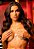 Body Chain | Jóia de corpo com Strass e detalhe de coração - Imagem 1