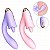 Vibrador de Ponto G e clitóris com Língua e Dedilhar | Viola - Imagem 3