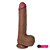 Pênis 16cm realístico silicone liquido com aquecimento e controle remoto - Imagem 1