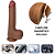 Pênis 16cm realístico silicone liquido com aquecimento e controle remoto - Imagem 4