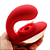 Vibrador ponto G com estimulador - Imagem 2