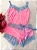 Baby Doll Jolie | Rosa com azul - Imagem 1