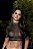 Cropped em Tule com detalhes em renda - Imagem 1