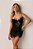 Camisola em Tule Veludo e Renda Chantilly | Rachel - Imagem 1