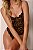 Body em Tule Animal Print com Renda Onça - Imagem 5
