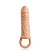 FANLE - Capa Peniana em CyberSkin Ultra com Anel Escrotal Clara 14 cm | 1337 - Imagem 1