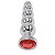 LUST METAL - Plug Anal de Aço Escalonado com Brilhante - Imagem 4