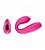HIGH WATER - Vibrador para Casal com Controle Remoto - Cor: Rosa - Recarregável - Imagem 1