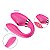 DIBE II - Vibrador para Casal Com Pulsação e Sucção - 7 Modos de Vibração | Cor: Pink - 6489 - Imagem 1