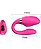 DIBE II - Vibrador para Casal Com Pulsação e Sucção - 7 Modos de Vibração | Cor: Pink - 6489 - Imagem 5