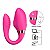 DIBE II - Vibrador para Casal Com Pulsação e Sucção - 7 Modos de Vibração | Cor: Pink - 6489 - Imagem 7